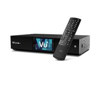 VU+ Receptor Duo 4K Lite: 1 satélite DVB-S2X FBC / 1 cable DVB-C FBC, Linux | Receptor combinado de satélite y cable flexible con tecnología FBC para ver la televisión, grabar y transmitir