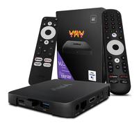 ► VU+ YAY GO PRO Android TV 14, Streaming Box UHD 4K, Receptor IP Chromecast