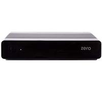 VU + Zero 1 x DVB-S2 Incluye 150 Mbit Stick WiFi con Antena Linux Full HD Receptor de satélite (Sat, 1080p, HDMI), Color Negro