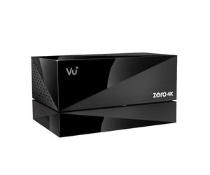VU+ Zero 4K Combo - Receptor de cable y antena UHD 2160p, incluye kit PVR con disco duro de 1 TB, sintonizador híbrido DVB-C/T2, HDR10, HLG, CI+, Linux Enigma2, color negro