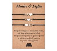VU100 Pulsera Madre e Hija Regalo 3pcs