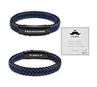 VU100 Pulsera para Papá, Regalo para el Día del Padre y Cumpleaños - Mi Mejor Papá