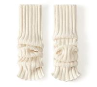 VUCDXOP Calentadores Largos De Piernas para Mujer, Calentadores De Piernas De Invierno, Calentadores De Punto para Mujer, Calentadores De Punto De Lana, Calentadores De Piernas