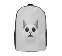 VUDBELAFC American Shorthair Cat Mochilas Para Niñas, Niños Mochilas Escolare Juveniles De Primaria Mochila Infantil Impermeable Chica Mochilas De Viaje Colegio Bolsas De Gran Capacidad 17inch
