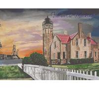 Vue sur le Mackinac: Emily Dunckley | View of the Mackinac | Original Art | Mackinac Bridge | Sketchbook | 100 pages