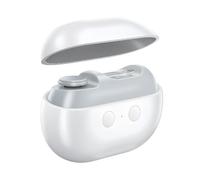 Vueeze Easyclip Smart Nail Clipper, 3-in-1 Vueeze Easyclip Toenail, Glosrity Easy Clip Smart Nail Clipper with LED Safety Lighting for Seniors (White Gray)