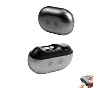 Vueeze Easyclip Smart Nail Clipper,Cortaúñas Inteligente,Easy Clip 3 en 1 Multifuncional, Cortaúñas Eléctrico Portátil con luz LED,Pulidor,Organizador de uñas (Gris)