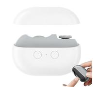Vueeze Easyclip Smart Nail Clipper, Fanyil/Lifweb Easy Clip 3-in-1 Multi-Functional Smart Nail Clipper, LED Light, USB Rechargeable Nail Trimmer for Seniors Adults(White)