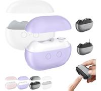 Vueeze Easyclip Smart Nail Clipper, Glosrity/Pubyfun Easy Clip 3-in-1 Multi-Functional Smart Electric Nail Clipper, Nail Trimmer Polisher with LED Light & Clip Storage (A+B)