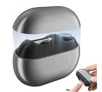 Vueeze Easyclip Smart Nail Clipper, Glosrity/Pubyfun Easy Clip 3-in-1 Multi-Functional Smart Nail Clipper, LED Light, USB Rechargeable Nail Trimmer for Seniors Adults (Black, One Size) (Black)