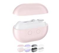 Vueeze EasyClip Smart Nail Clipper, Multi-Function Electric Nail Clippers, Two Grinding Heads Suitable Integrated Shear/Grinding System for Grinding Large Areas and Crevices (Pink)