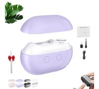 Vueeze Easyclip Smart Nail Clipper,Yosody Easy Nail Clip,Electric Nail Clippers For Toenails,Vueeze/Glosrity/Pubyfun 3-In-1 Electric Nail Clipper,Led Lighting,Nail Scraps Storage,Polishing (Morado)