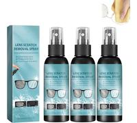 Vueeze Lens Cleaner, Vueez Lensluxe Spray, Scratch Remover for Eyeglasses, Scratch Remover Repair Cleaning Spray, for Sunglass, Camera Lens, Goggles (3)