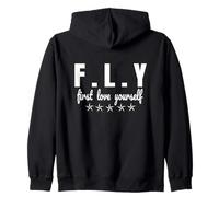 Vuela Primero ámate a ti Mismo, Lindo Sudadera con Capucha