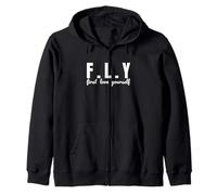 Vuela Primero ámate a ti Mismo, Lindo Sudadera con Capucha
