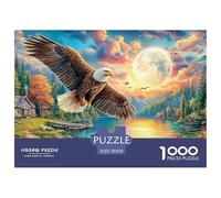 Vuelo Águila Puzzle para Adultos Rompecabezas Desafiante con La Nitidez De La Alta Definición - Un Regalo Navideño Adultos Y Niños Desde 14 Años 70x50cm/1000pcs