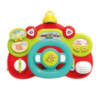Vuelo De Juguete: Resistente, Volante De Sonido, Luces LED | Volante Interactivo para Niños con Sonidos Realistas Y Luces De Colores para Aprender A Conducir A Jugar En El Hogar Viajes En Aut