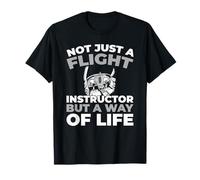 Vuelo Escuela Pilotos Pilotaje - Instructor De Vuelo Camiseta