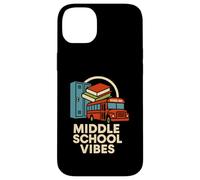 Vuelta a la escuela secundaria Vibes Cute Womens First Day Carcasa para iPhone 14 Plus
