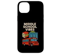 Vuelta a la escuela secundaria Vibes Cute Womens First Day Carcasa para iPhone 14 Plus
