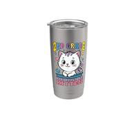 Vuelta al cole, 2.º curso. Tiene que ser una monada Vaso térmico de acero inoxidable de doble pared