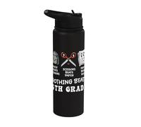 Vuelta al cole 4º curso Piedra, papel o tijera Nada vence Stainless Steel Insulated Water Bottle