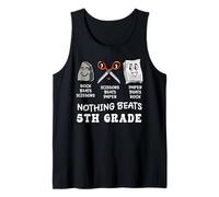 Vuelta al Cole 5º Curso Piedra, Papel o Tijera Nada vence Camiseta sin Mangas