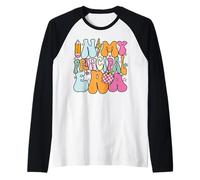 Vuelta al cole en la era de mi director Divertido first día Camiseta Manga Raglan