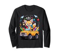 Vuelta Al Colegio Zorro del Desierto Camión Monstruo Manga Larga