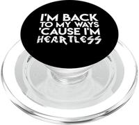 Vuelvo A Mis Caminos como Yo Era Porque Soy Despiadado Cita PopSockets PopGrip para MagSafe