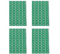 Vueqkueg SOT23 SOT23-3 a SIP3 Adaptador SMD a Dip SIP3 PCB Verde | Conexión 2.54 mm, montaje directo en PCB 2.54 mm, color Verde, versión SOT23-3 a SIP3.