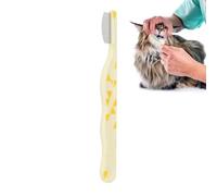Vuggdt desenredante para mascotas, removedor de pelo de perro de metal pequeño, peines portátiles para matar, herramientas de masaje para mascotas para perros de pelo largo y corto