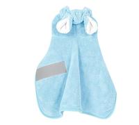Vuggdt Toallas para secar perros | Toalla de baño con capucha para perro, toalla absorbente para ducha de gato, manta para el baño de cachorros, aseo, piscina, hogar, playa, al aire libre, Halloween
