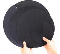 VUIKLCty Control de Malas Hierbas Reutilizable de la Estera Protectora del Anillo de protección del árbol de la Tela no Tejida(27CM,20PCS)