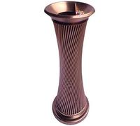 VUIKLCty Cubo de Basura Cubo de Basura de Acero Inoxidable Cubo de Basura Interior Cenicero Vertical Cubo de Basura Baño de Hotel Papelera de Reciclaje de Oficina al Aire Libre(Rose Gold)