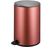 VUIKLCty Cubo de Basura Multicolor, Cubo de Basura for el hogar, Sala de Estar, Cubo de Basura con Pedal, Dormitorio, Estudio, Cubierta estática, Cubo de Papel de desecho con Pedal(12L)