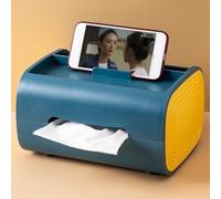 VUIKLCty Dispensador de pañuelos Decorativos Elegante y versátil, Elegante y cómodo de Usar(BLU)