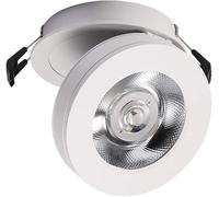 VUIKLCty Downlight Plegable de 90 ° Foco COB antideslumbrante de Aluminio Luz de Techo empotrada montada en la Pared Ultrafina CRI80 Ángulo de Haz de 24 ° Dormitorio Sala de Estar(4000k,7w)