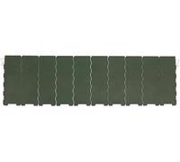 VUIKLCty Estufa Plegable for Acampar al Aire Libre, 10 Platos, Parabrisas(Green)