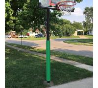 VUIKLCty Foldable, Reusable Foam Padding For Basketball Hoop Posts(Green,4 1/2 in (11.5 cm))