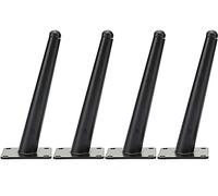 VUIKLCty Juego de 4 Patas de sofá, Pata de Mueble de Metal, gabinete cónico Oblicuo, Mesa de Centro, Patas de Soporte de TV, pie de Soporte de sofá(15cm/5.9in)