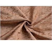 VUIKLCty La Tela de Terciopelo de 145 x 100 cm se Utiliza for Coser Manualidades, decoración del hogar, Cojines, Ropa, Fundas de sofás, sillas y Cortinas.(Brown)