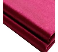 VUIKLCty La Tela de Terciopelo de 150 x 100 cm se Utiliza for Coser Telas Decorativas for Manualidades, Decoraciones, Cojines y persianas.(Dark Purple)