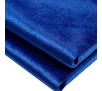 VUIKLCty La Tela de Terciopelo de 150 x 100 cm se Utiliza for Coser Telas Decorativas for Manualidades, Decoraciones, Cojines y persianas.(Royal Blue)