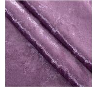 VUIKLCty La Tela de Terciopelo de 160 x 50 cm se Utiliza for Coser Manualidades, decoración del hogar, Ropa y confección de Prendas.(Light Purple)