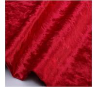 VUIKLCty La Tela de Terciopelo roja de 150 x 100 cm se Utiliza for Muebles Blandos, Fundas de sofá, Cortinas artesanales y manteles.(Rosso)