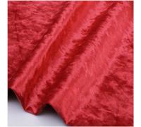 VUIKLCty La Tela de Terciopelo roja de 150 x 100 cm se Utiliza for Muebles Blandos, Fundas de sofá, Cortinas artesanales y manteles.(Red22)