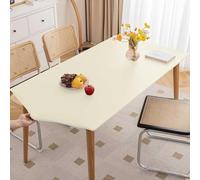 VUIKLCty Mantel Ajustable Rectangular Estirable, Ideal for picnics, Camping y decoración.(Bianco,70x120cm)