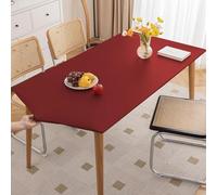 VUIKLCty Mantel Ajustable Rectangular Estirable, Ideal for picnics, Camping y decoración.(Burgundy,80x80cm)