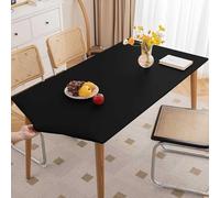 VUIKLCty Mantel Ajustable Rectangular Estirable, Ideal for picnics, Camping y decoración.(Nero,90x90cm)